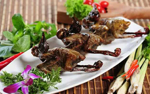 Chim Ngói Nướng